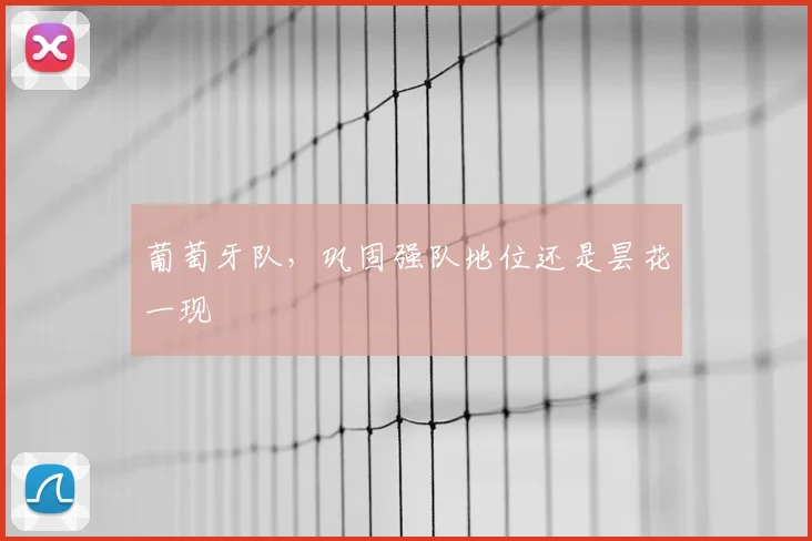 葡萄牙队，巩固强队地位还是昙花一现